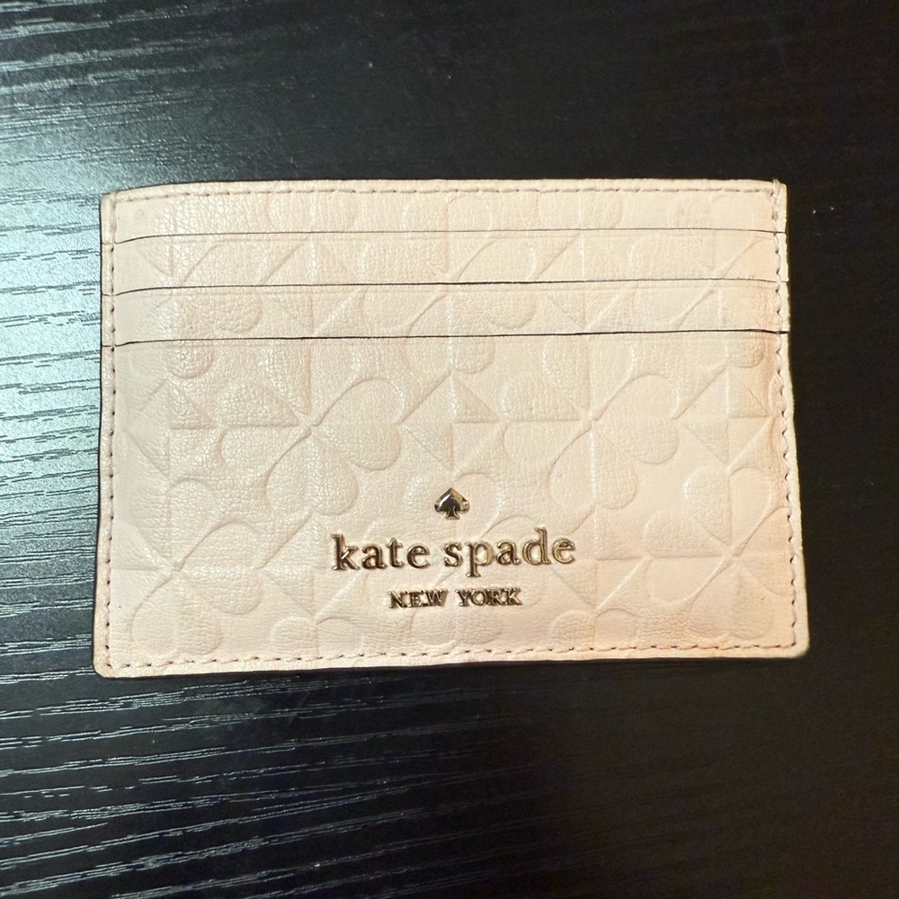 Kate Spade Blush Card Holder